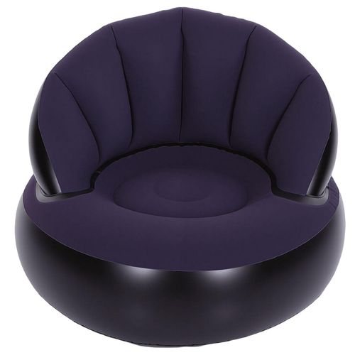 Inflatable Large Flocked Air Lazy Sofa Couch
