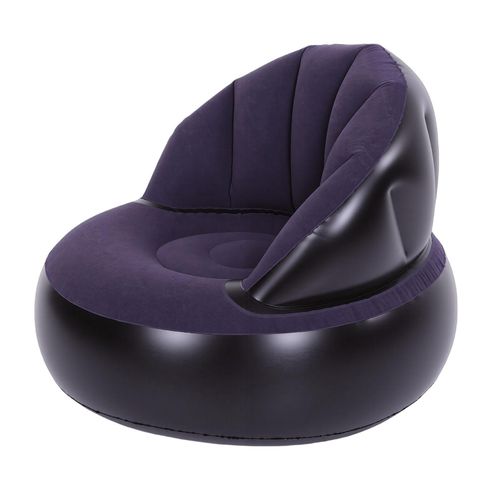 Inflatable Large Flocked Air Lazy Sofa Couch 2